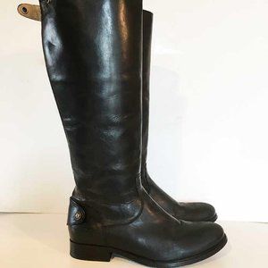 Frye Melissa Knee High Button Back-Zip Riding Boot